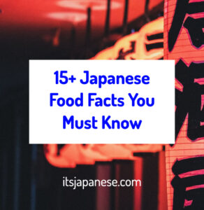 10 facts about japanese food